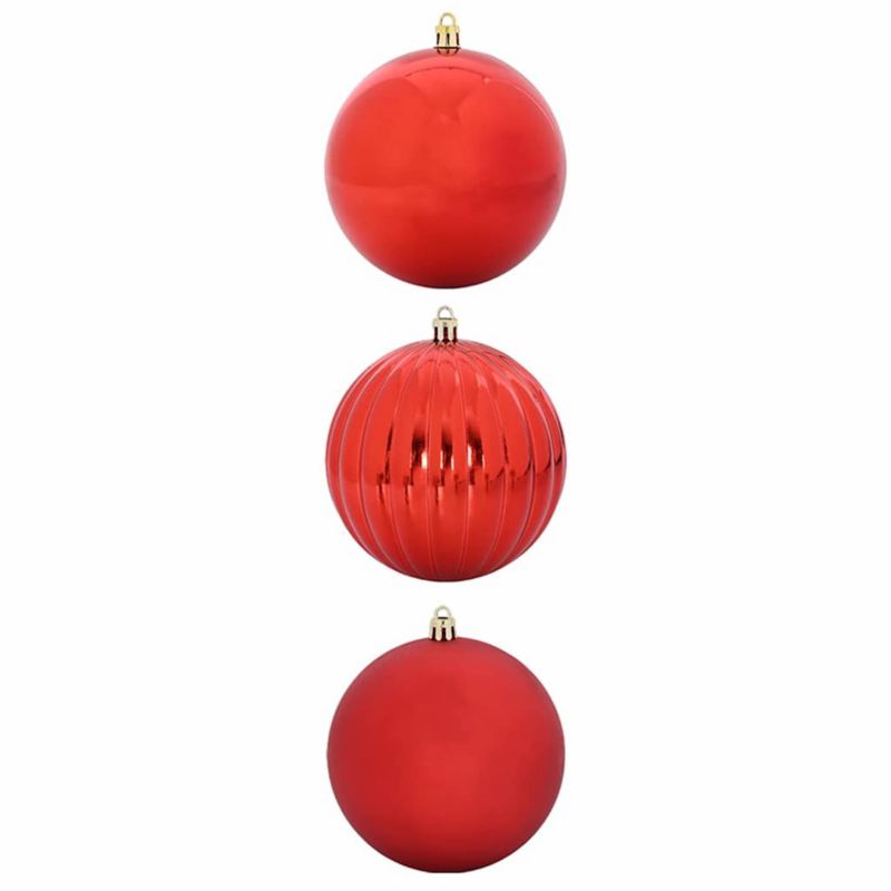 Bombki Choinkowe WaszeMeble Czerwone WM-42018856 3 szt.