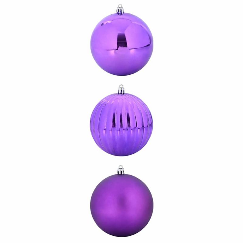 Bombki Choinkowe WaszeMeble Liliowe WM-42018880 3 szt.