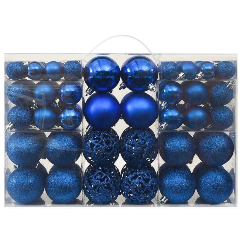Bombki Choinkowe WaszeMeble Niebieskie WM-330085 1 kpl