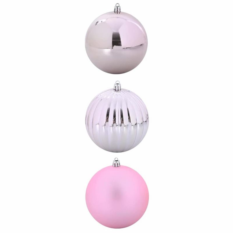 Bombki Choinkowe WaszeMeble Różowe WM-42018864 3 szt.