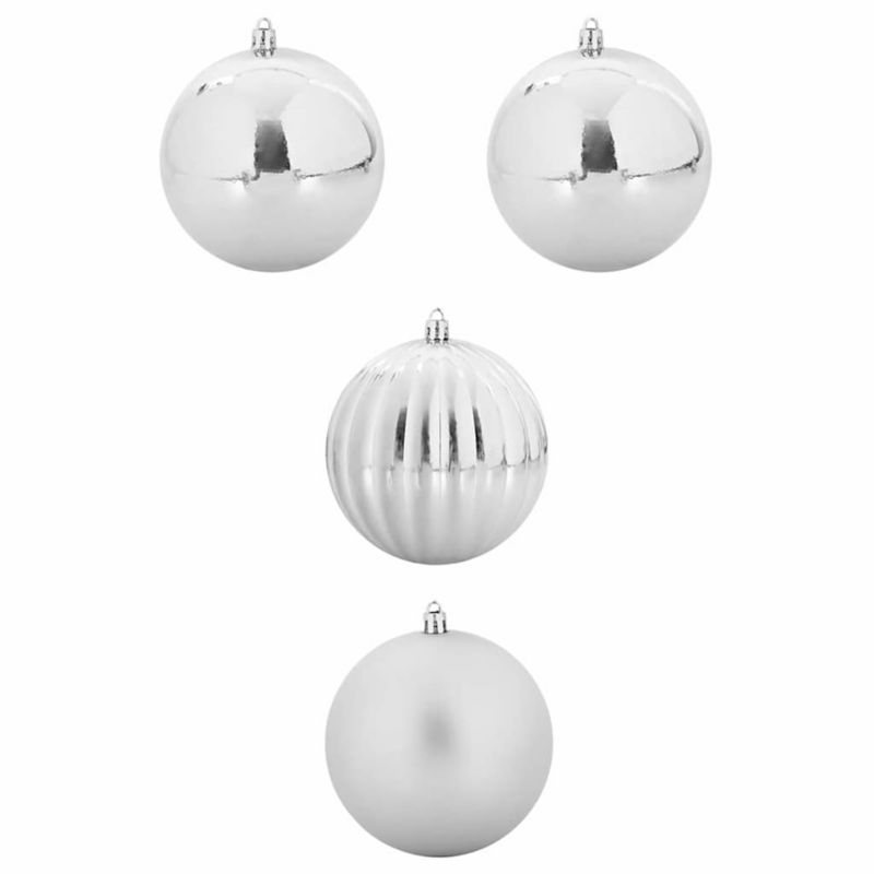 Bombki Choinkowe WaszeMeble Srebrne WM-42018875 4 szt.