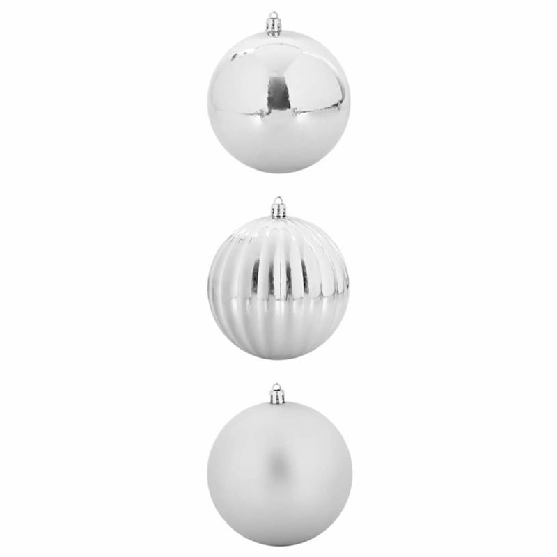 Bombki Choinkowe WaszeMeble Srebrne WM-42018876 3 szt.