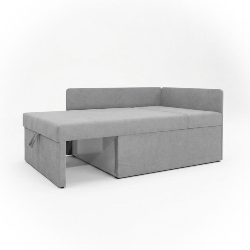 Bonni Sofa Milavo rozkładana dziecięca z funkcją spania grafitowa 1 szt.