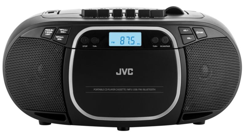 Boombox JVC RC-E451B Czarny 1szt.