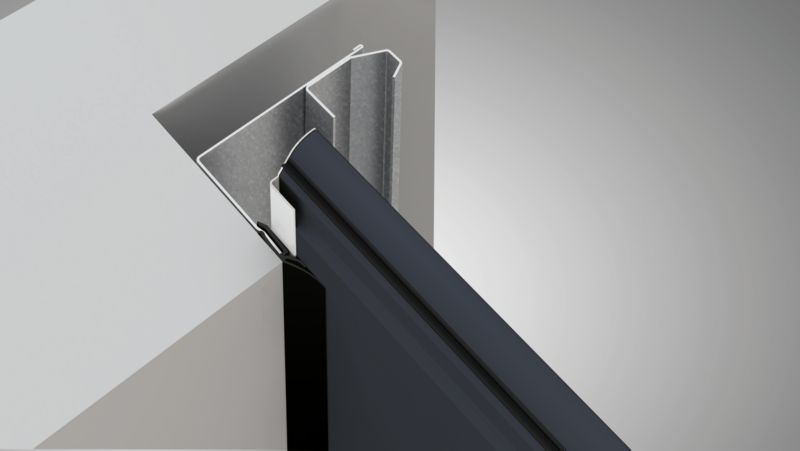 Brama garażowa Nobla 2500 x 2125 mm z napędem antracyt