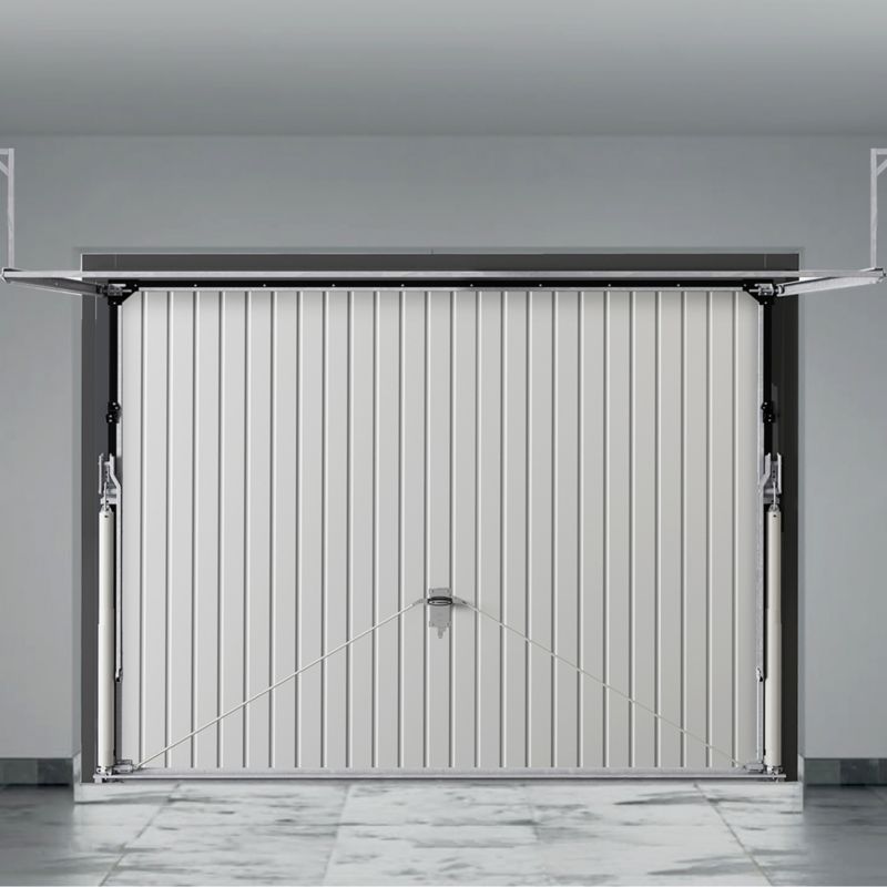 Brama garażowa uchylna 2500 x 2000 mm antracyt