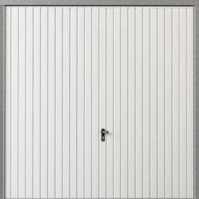Brama garażowa uchylna 2500 x 2125 mm biała