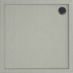 Brodzik akrylowy Schedpol Atla kwadratowy 80 x 80 x 4,5 cm beton