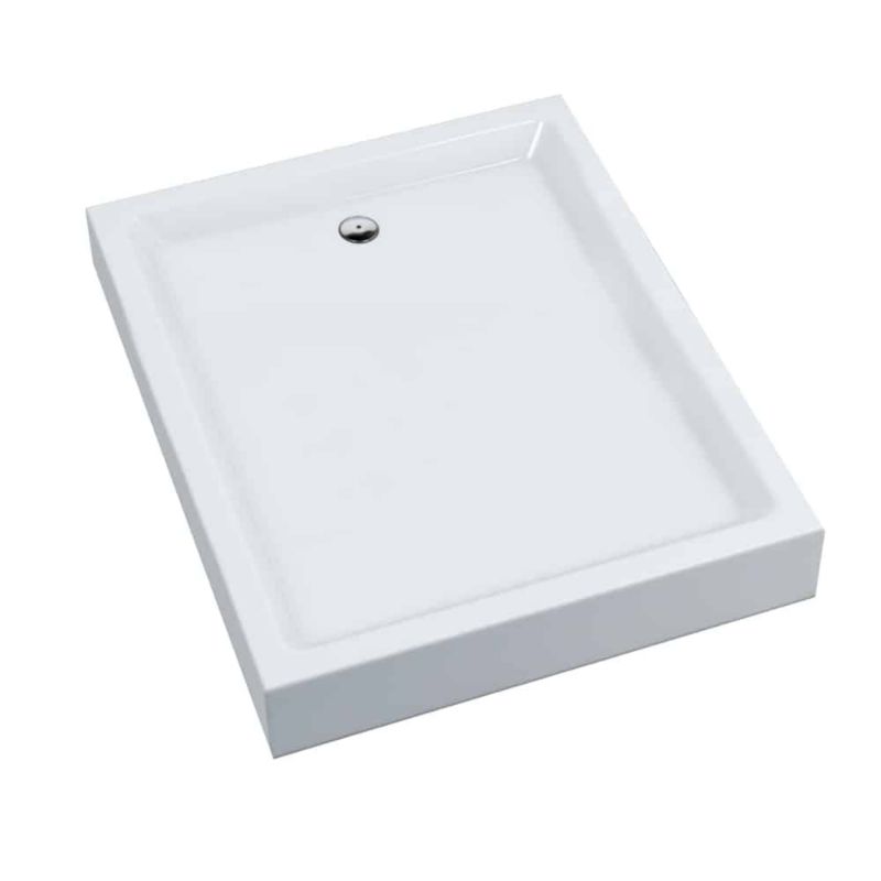 Brodzik akrylowy Schedpol Eko 2.0  prostokątny 80x120 cm 3.326 1 szt.
