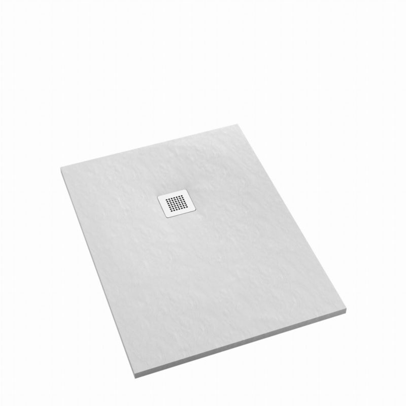 Brodzik arylowy Schedpol Kalait White Stone prostokątny 90x140 cm 3.3119/B/ST-M2  1 szt.