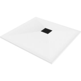 Brodzik kompozytowy Mexen Stone+ biały 80x80 cm 1 szt.