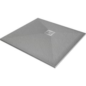Brodzik kompozytowy Mexen Stone+ szary-beton 70x70 cm 1 szt.