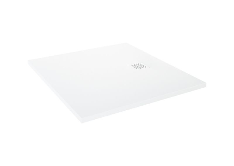 Brodzik kompozytowy Roca Sky kwadratowy 90 x 90 x 3 cm biały