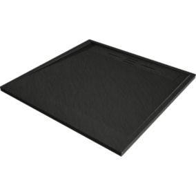 Brodzik kwadratowy Mexen Amon czarny 100 x 100 cm 1 szt.