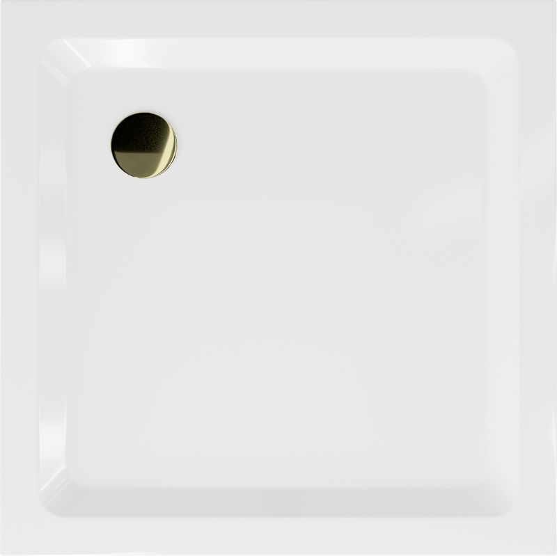 Brodzik kwadratowy Mexen Flat biały 90 x 90 cm 1 szt.