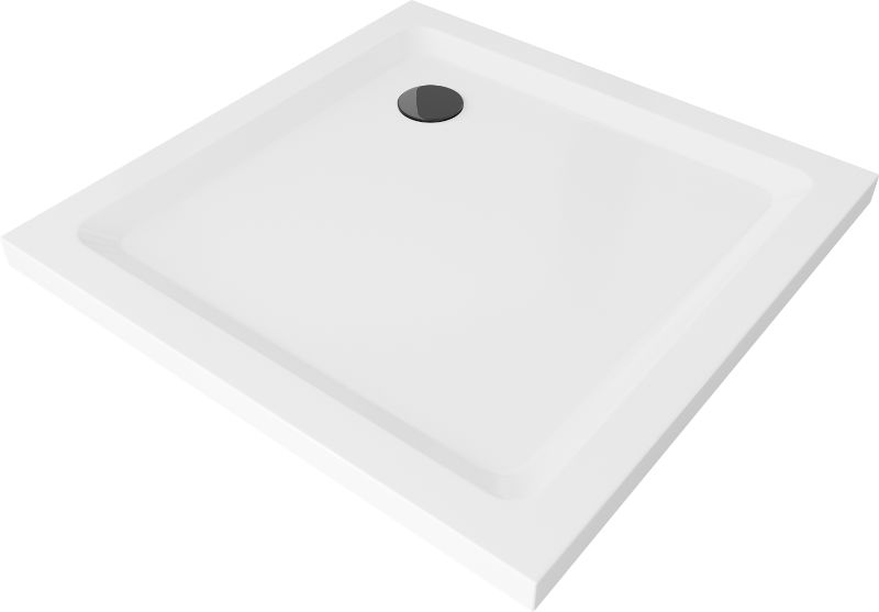Brodzik kwadratowy Mexen Flat biały 90x90 cm 1 szt.