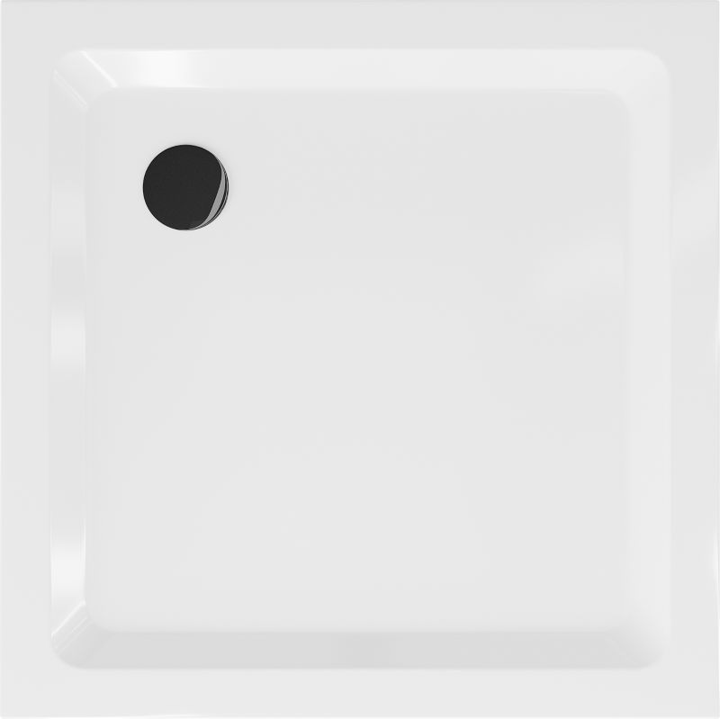 Brodzik kwadratowy Mexen Flat biały 90x90 cm 1 szt.