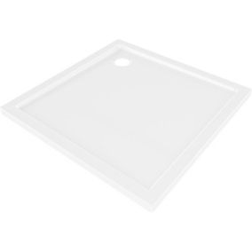 Brodzik kwadratowy Mexen Flow biały 80x80 cm 1 szt.