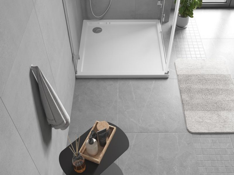 Brodzik kwadratowy Mexen Flow biały 80x80 cm 1 szt.