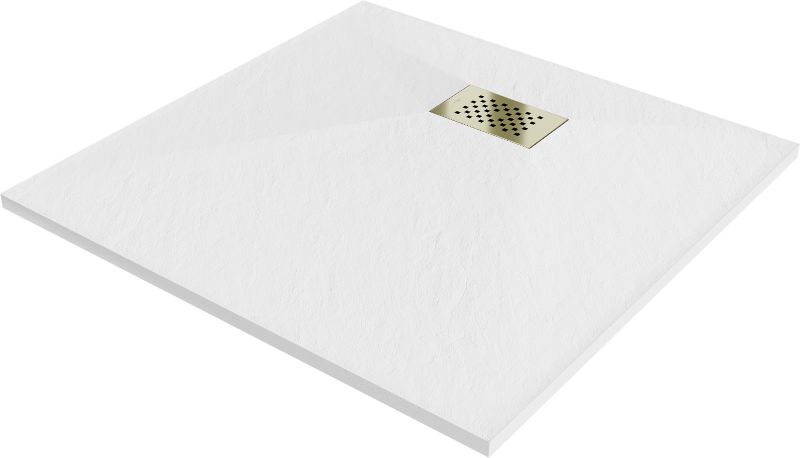 Brodzik kwadratowy Mexen Hugo biały 80x80 cm  42108080-G 1 szt.