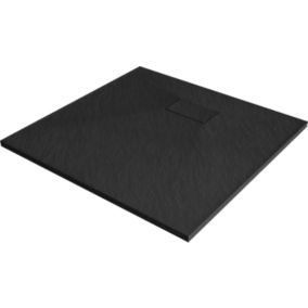 Brodzik kwadratowy Mexen Hugo czarny 70x70 cm 1 szt.