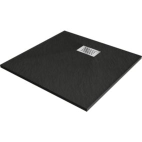 Brodzik kwadratowy Mexen Hugo czarny 70x70 cm  42707070-X 1 szt.