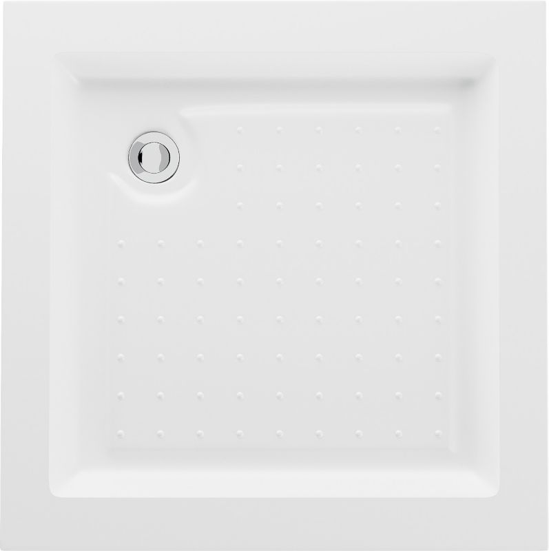 Brodzik kwadratowy Mexen Rio biały 80x80 cm 1 szt.
