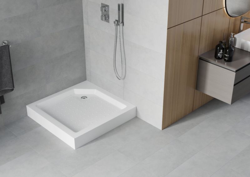 Brodzik kwadratowy Mexen Rio biały 90x90 cm 1 szt.