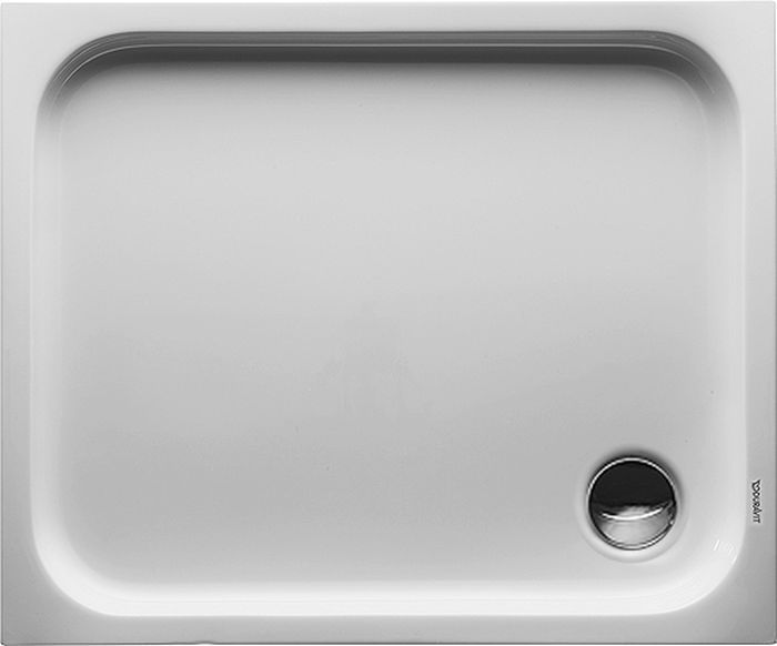 Duravit D-Code obdélníková sprchová vanička 90x75 cm bílý sanitární akrylát 90 mm 1 ks.