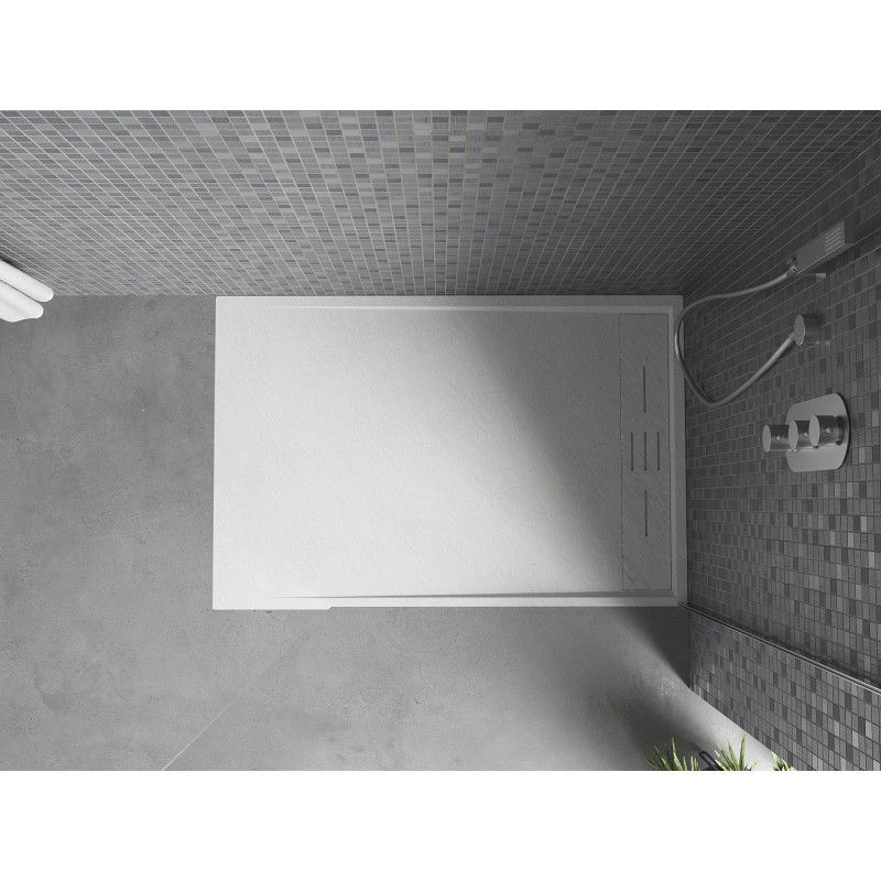 Brodzik prostokątny Mexen Amon biały 120x70 cm 1 szt.