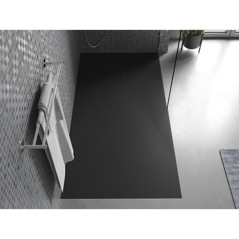Brodzik prostokątny Mexen Bert czarny 160x90 cm 1 szt.