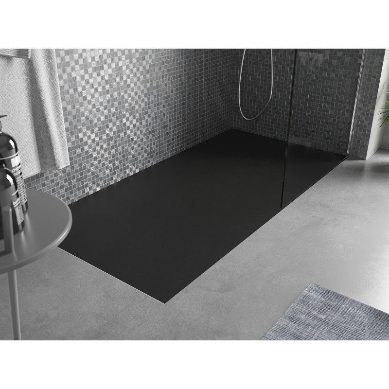 Brodzik prostokątny Mexen Bert czarny 170x90 cm 1 szt.