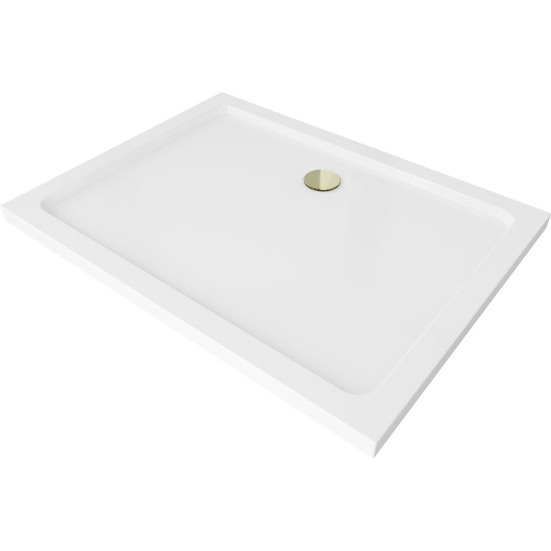 Brodzik prostokątny Mexen Flat biały 100x80 cm  40108010G 1 szt.