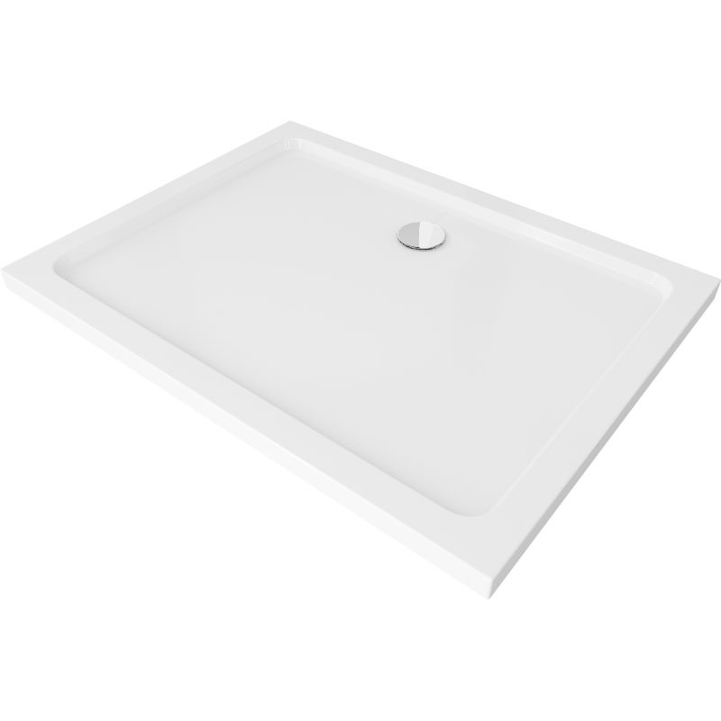 Brodzik prostokątny Mexen Flat biały 110 x 80 cm 1 szt.