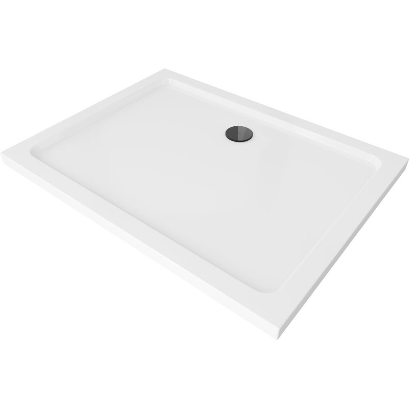Brodzik prostokątny Mexen Flat biały 130x80 cm 1 szt.