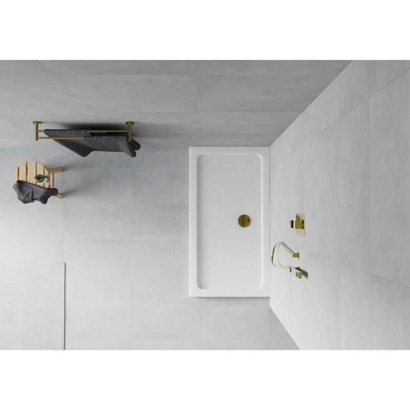 Brodzik prostokątny Mexen Flat biały 140x70 cm  40107014G 1 szt.