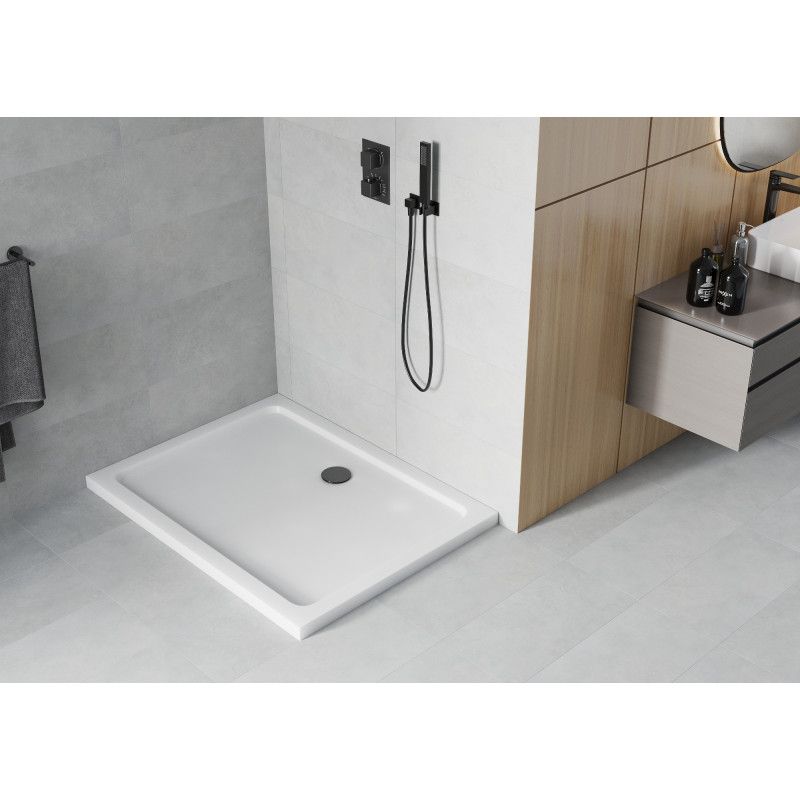 Brodzik prostokątny Mexen Flat biały 140x90 cm 1 szt.