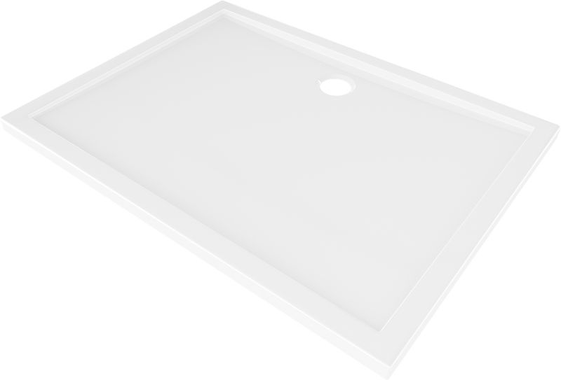 Brodzik prostokątny Mexen Flow biały 75x120 cm 1 szt.