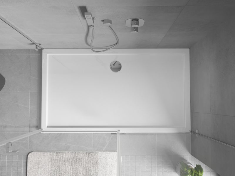 Brodzik prostokątny Mexen Flow biały 80x160 cm 1 szt.