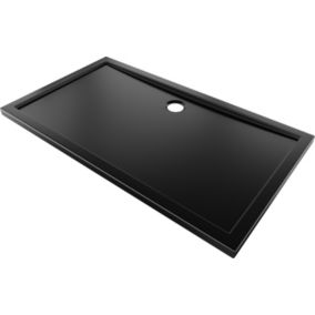 Brodzik prostokątny Mexen Flow czarny 75x140 cm 1 szt.