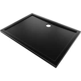 Brodzik prostokątny Mexen Flow czarny 80x100 cm 1 szt.