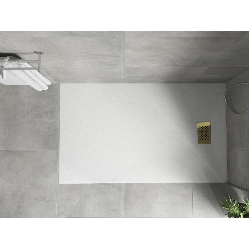 Brodzik prostokątny Mexen Hugo biały 140x70 cm  42107014-G 1 szt.