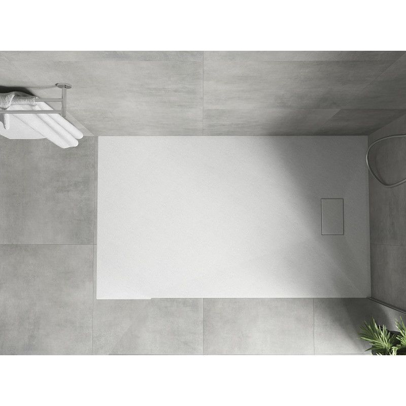 Brodzik prostokątny Mexen Hugo biały 140x80 cm 1 szt.