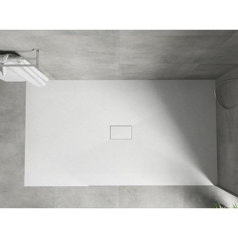 Brodzik prostokątny Mexen Hugo biały 180x100 cm 1 szt.