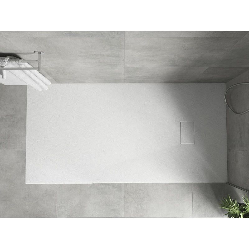 Brodzik prostokątny Mexen Hugo biały 180x80 cm 1 szt.