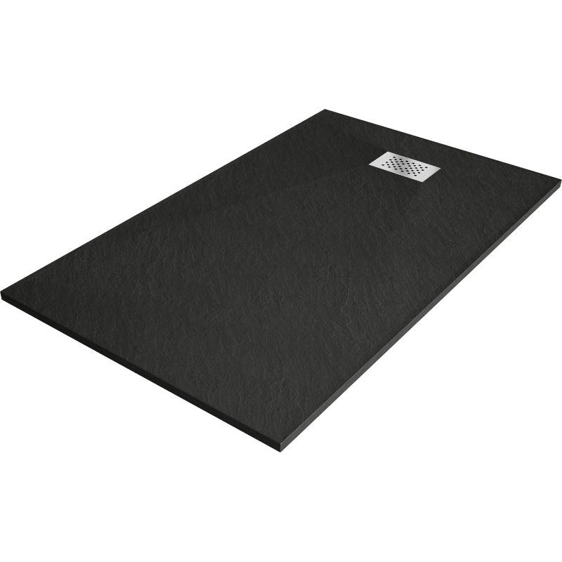 Brodzik prostokątny Mexen Hugo czarny 150x80 cm  42708015-X 1 szt.