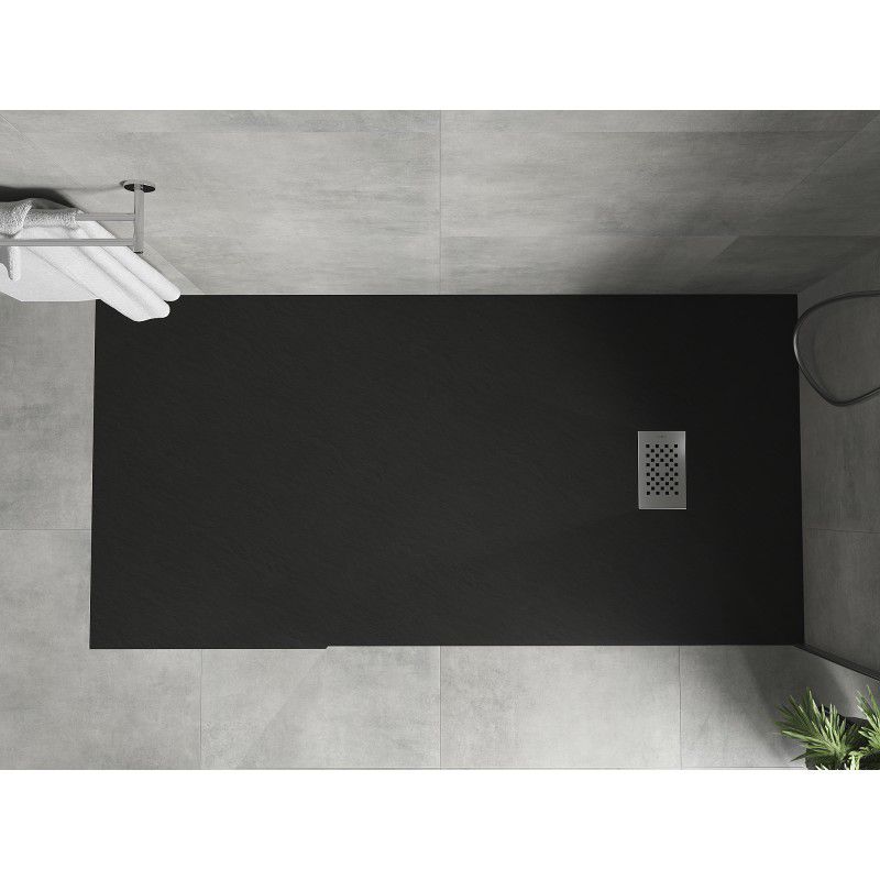 Brodzik prostokątny Mexen Hugo czarny 170x90 cm  42709017-X 1 szt.