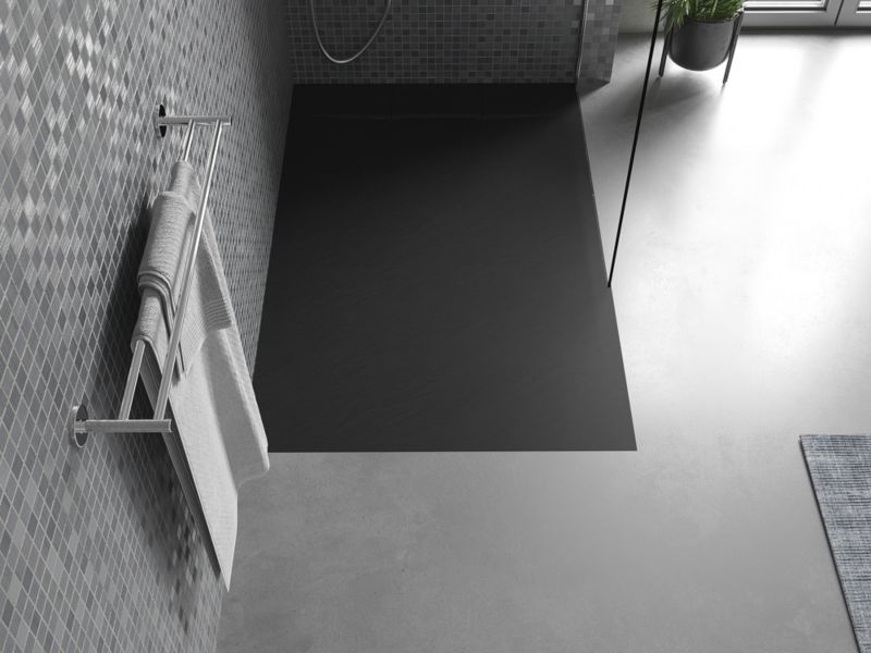Brodzik prostokątny Mexen Otto czarny 130 x 80 cm 1 szt.