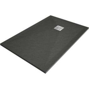Brodzik prostokątny Mexen Stone+ antracyt 120x90 cm 1 szt.