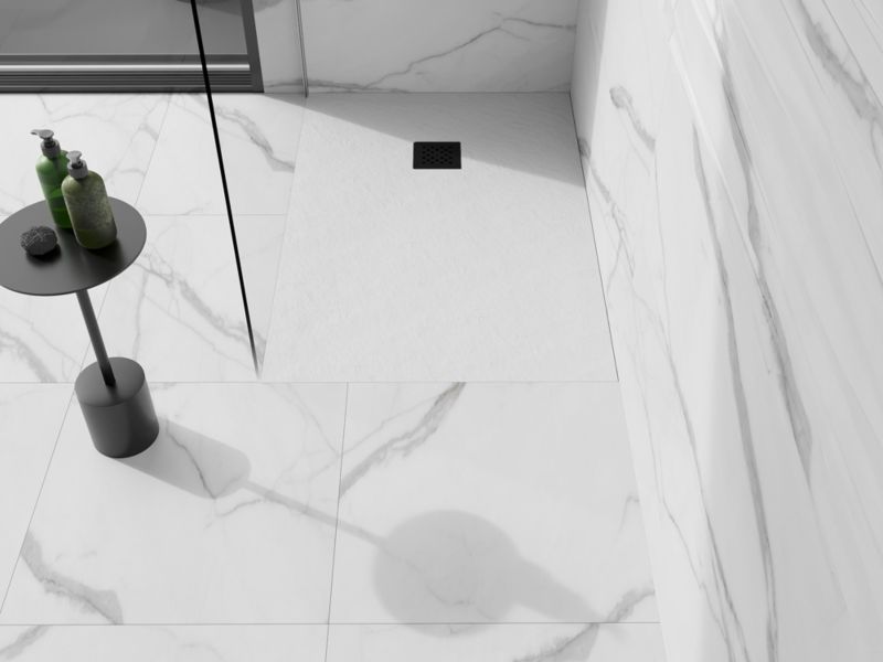 Brodzik prostokątny Mexen Stone+ biały 100x90 cm  44109010-B 1 szt.